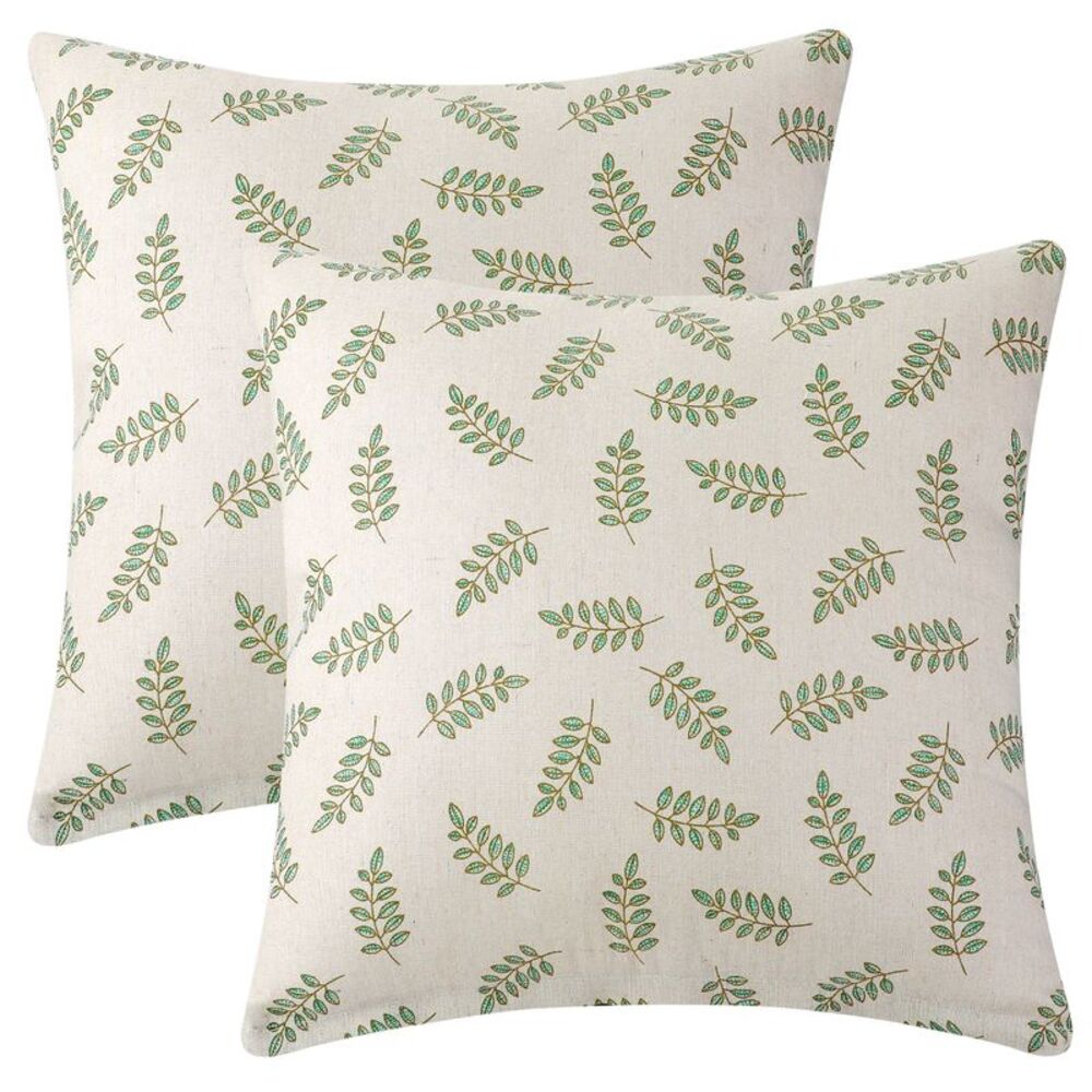 2pcs Throw Pillow Covers Nordic Modern Decorative Cushion Covers 16 x 16 Inch